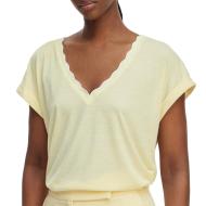 T-Shirt Jaune Femme Morgan DIANA pas cher