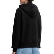 Sweat Zippé Noir Femme Calvin Klein Jeans Archive vue 2