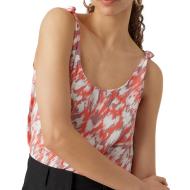 Débardeur Rose/Blanc Femme Vero Moda Enny Singlet