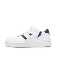 Baskets Blanc/Bleu Homme Lacoste T-clip Set 224 pas cher