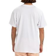 T-shirt Blanc Homme Quiksilver Retro Fade Yem vue 2
