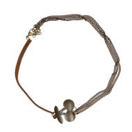 Collier Marron/Bronze Cerise Femme Le Temps des Cerises