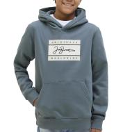 Sweat Bleu Garçon Jack & Jones Jorfrederik vue 3