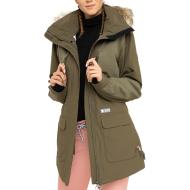 Manteau de Ski Kaki Femme Dc shoes Panoramic pas cher