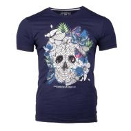 T-shirt Marine Homme La Maison Blaggio Mexico