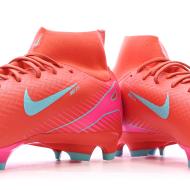 Chaussures de Foot Rouges/Turquoise Homme Nike ZM Superfly 10 Acad FG/MG vue 7