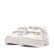 Baskets Blanches Fille Puma Stitching vue 6