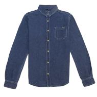 Chemise Bleue Homme Teddy Smith C-Kraps pas cher