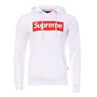 Sweat à capuche Blanc Homme Supreme Grip Bad