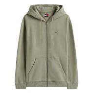 Sweat Zippé Vert Homme Tommy Hilfiger DM0DM2 vue 3