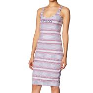 Robe Bleu/Rose Femme Guess pas cher