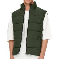 Doudoune sans manches Kaki Homme Only & Sons