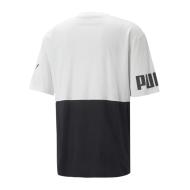 T-shirt Blanc/Noir Homme Puma Fd Pp vue 2