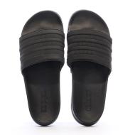 Claquettes Noires Adidas Adilette Comfort vue 3