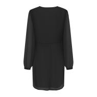 Robe Noir Femme Only Button vue 2