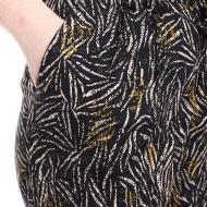 Pantalon Fluide Marine Femme Teddy Smith Zita Print vue 3