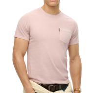 T-Shirt Rose Homme Superdry Classic Essential pas cher