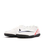 Chaussures de Foot Blanc/Rouge Junior Nike Vapor 15 Club TF vue 6