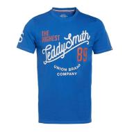 T-shirt Bleu Garçon Teddy Smith Wiga