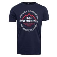 T-shirt Marine Homme Best Mountain 2005