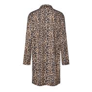 Vestido de mujer negro/marrón Pieces Grace ver 2