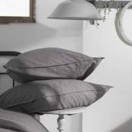 Housse de couette Grise Today Chambray 260x240 vue 2