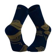 1x Paire de Chaussettes Noire/Kaki Femme BV SPORT 193 pas cher