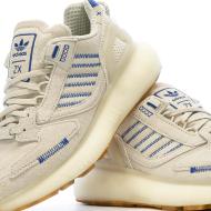 Baskets Écru Garçon Adidas Zx 5k Boost vue 7