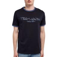 T-Shirt Marine Homme Teddy Smith Ticlass