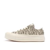 Baskets Beige/Gris Femme Converse Chuck Taylor All Star pas cher