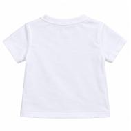 T-Shirt Blanc Garçon P'tit Mome Jard vue 2