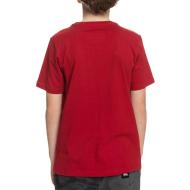 T-shirt Rouge Garçon Quiksilver Comp Logo vue 2