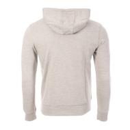 Sweat à capuche Gris Homme Schott Badge vue 2