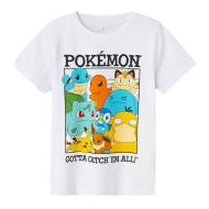 T-shirt Blanc Garçon Name it Pokémon 13236566