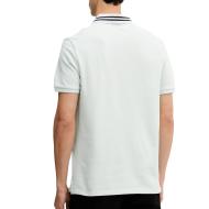 Polo Turquoise Homme Calvin Klein Jeans Pique vue 2