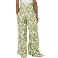 Pantalon Fluide Beige/Vert Femme JDY Troya vue 2
