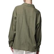 Chemise Verte Femme Pieces Pia vue 2