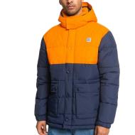 Doudoune Orange/Marine Homme DC Shoes Straffen pas cher