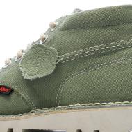 Baskets Vertes Femme Kickers Kick vue 7