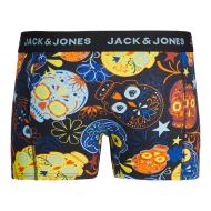 x3 Boxers Noires/Jaunes Garçon Jack & Jones Trunks vue 2