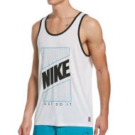 Débardeur Blanc Homme Nike Tank