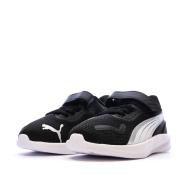 Baskets Noires/Blanches Garçon Puma Pounce vue 6