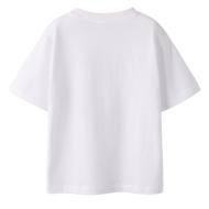 T-shirt Blanc Fille Name it Flucie vue 2