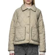 Veste Kaki Femme Pieces Naima pas cher