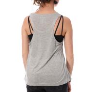 Débardeur Gris Femme Von Dutch Basic vue 2