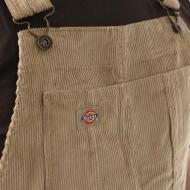 Salopette Beige en Velours Homme Dickies Higginson vue 3