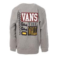 Sweat Gris Garçon Vans Fleece vue 2