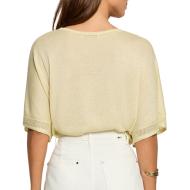 Gelber Pullover Frau Morgan MCHRIS Ansicht 2