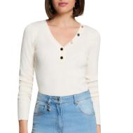 Pull Écru Femme Morgan MBANBIN