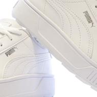Baskets Blanches Fille Puma Karmen vue 7